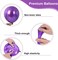 87pcs Metallic Pink Purple Balloon Garland Arch Kit, 18 12 10 5 Inch Pink Purple Red Silver Confetti Latex Party Balloons for Birthday Graduation Baby Shower Decoration